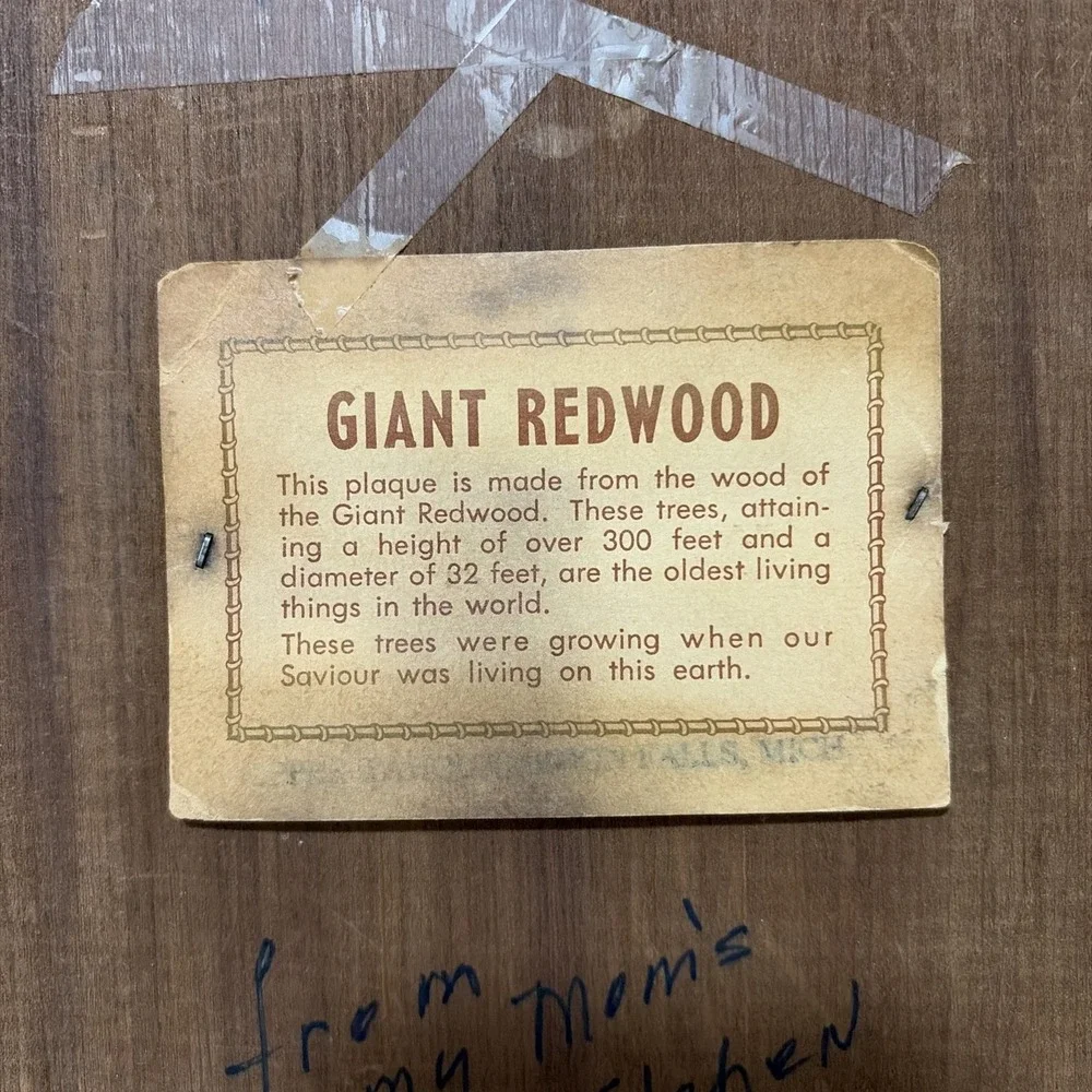 N/A vintage redwood
